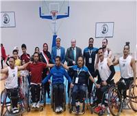 وزير الرياضة يهنئ منتخب كرة السلة للكراسي المتحركة بلقب البطولة العربية 