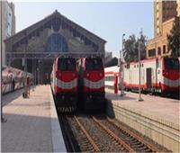 «السكة الحديد» تكشف سبب تصاعد أدخنة من قطار مرسى مطروح 