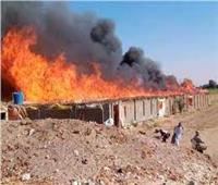 نفوق 1500 بطة في حريق بمزرعة دواجن بالشرقية