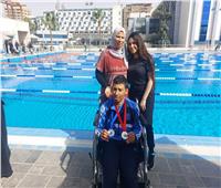 ابن جنوب سيناء يحصد المركز الأول ببطولة الجمهورية لسباحة ذوي الشلل الدماغي