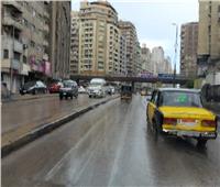 أمطار متوسطة على الإسكندرية مع استمرار حركة الملاحة بالميناء