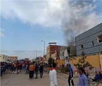 إصابة 4 عاملات باختناق في حريق بمصنع بالصالحية الجديدة 