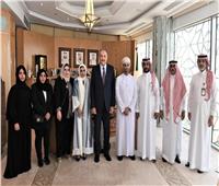 السفير السعودي بالقاهرة يلتقي وفدًا من جمعية المراكز الطبية «جامكا»