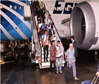 انطلاق أولى رحلات مصر للطيران من مطار القاهرة إلى دكا | صور وفيديو 