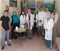 قافلة طبية بيطرية شاملة بالمجان بقرية موسى عمران بالزقازيق