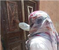 انطلاق الحملة التوعوية الأولى لطرق الأبواب فى قرى حياة كريمة بأسوان