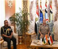 رئيس أركان حرب القوات المسلحة يلتقي قائد الجيش الهندي| صور 