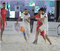 منتخب مصر يفوز على فلسطين ويتأهل إلى نهائي كأس العرب للكرة الشاطئية