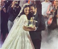 حميد الشاعري يرقص مع ابنته في حفل زفافها ويهديها أغنية | صور