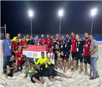 أبو النجا: تجهيز ملاعب كأس العرب للكرة الشاطئية استغرق أسبوعين فقط