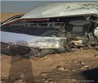 مصرع وإصابة 5  في حادث تصادم  بصحراوي إسنا