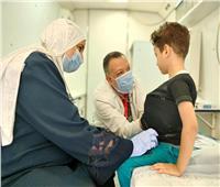 «صحة المنيا» تقدم الخدمات الطبية والعلاجية لـ 1375 حالة في دير الجرنوس  