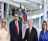 مادورو لدى لقائه لولا يعلن فتح «حقبة جديدة» في العلاقات بين فنزويلا والبرازيل