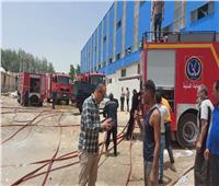 السيطرة على حريق داخل مصنع للورق في بني سويف