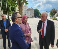  محافظ جنوب سيناء يلتقي مع رئيسة مدينة بنزرت التونسية 