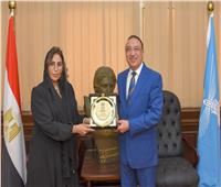 محافظ الإسكندرية يبحث التعاون المشترك مع سفيرة الإمارات