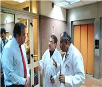 وزير الصحة يقرر صرف شهر مكافأة للعاملين في مستشفى القاهرة الفاطمية |صور