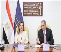 وزيرا الاتصالات والثقافة يبحثان مستجدات أعمال مشروع «منصة تراث مصر»