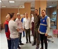لجنة وزارة الصحة تتفقد مستشفيات شرق مطروح