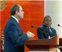الرئيس السيسي: مصر وضعت خطة استراتيجية لإقامة بنية متطورة في كل المجالات