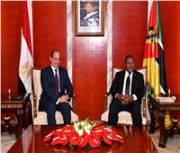 الرئيس السيسي: نتطلع للارتقاء بمعدلات التبادل التجاري بين مصر وموزمبيق| صور