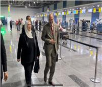 وزيرة التضامن الاجتماعي تودع أول أفواج الحجاج من مطار القاهرة