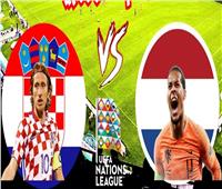 موعد مباراة هولندا وكرواتيا في نصف نهائي دوري الأمم الأوروبية