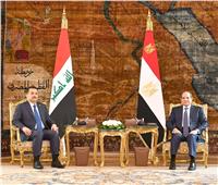 الرئيس السيسي: موقف مصر ثابت وراسخ لتحقيق أمن واستقرار العراق الشقيق| صور