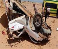 إصابة 16 عاملا في حادث انقلاب سيارة ربع نقل بأسيوط 