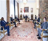 الرئيس السيسي يستقبل نائب رئيس مجلس السيادة السوداني