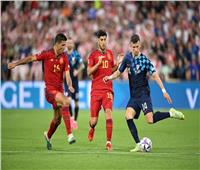 شوط أول سلبي بين إسبانيا وكرواتيا في نهائي دوري الأمم الأوروبية