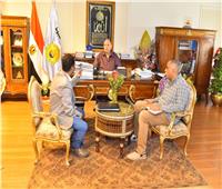 محافظ أسيوط يلتقي رئيس جهاز مدينة ناصر الجديدة لبحث سبل جذب الاستثمارات