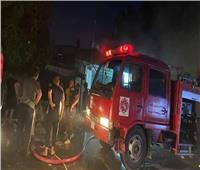 انتداب المعمل الجنائي للتعرف على سبب حريق نشب داخل مصنع  في مدينة 6 أكتوبر