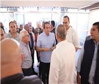 وزير الصحة يتفقد المبنى البحري بمستشفى السلام ببورسعيد