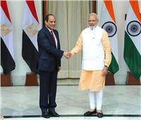 تطور العلاقات المصرية الهندية فى عهد الرئيس السيسي