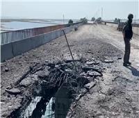 بدء ترميم جسر «تشونجار» بعد تعرضه لقصف أوكراني