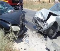 إصابة شخصين في حادث تصادم سيارتين ملاكي بأكتوبر