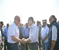 صور| وزير الري يبدأ زيارة لمحافظة الغربية 