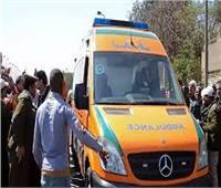إصابة 5 أشخاص في تصادم سيارة وتروسيكل على كوبري دارالسلام بسوهاج