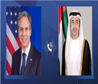 وزيرا خارجية الإمارات وأمريكا يبحثان هاتفيا العلاقات الاستراتيجية بين البلدين