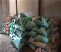 ضبط ٩ أطنان من القمح وأعلاف مجهولة المصدر بمزرعة في الشرقية  
