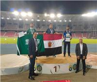إيهاب عبدالرحمن يحقق ذهبية رمي الرمح بدورة الألعاب العربية 