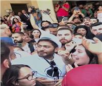 استقبال أسطوري من الشعب اللبناني للنجم المصري تامر حسني| فيديو 