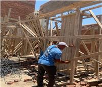 حملات مكثفة للتصدي لمخالفات البناء بمدينة الفيوم وإزالة التعديات في المهد  