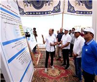 رئيس الوزراء يتفقد مشروع الصرف الصحي المتكامل لمدينة سيوة