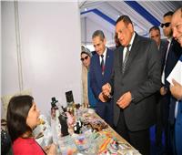 وزير التنمية المحلية ورحمي يفتتحان معرض صنع في الغربية للمنتجات اليدوية