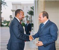 الرئيس السيسي وآبي أحمد يتفقان على استئناف المفاوضات بشأن سد النهضة