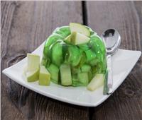 حلويات باردة.. طريقة عمل جيلي التفاح الأخضر 