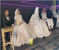 بحضور محافظ شمال سيناء.. حفل زفاف لـ15 عريس وعروسة بالعريش