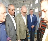 وزير الإسكان ومحافظ البحر الأحمر يتفقدان توسعات محطة معالجة صرف صحي بالغردقة 